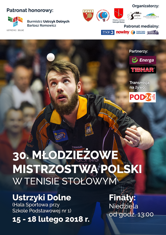 Młodzieżowe Mistrzostwa Polski w tenisie stołowym
