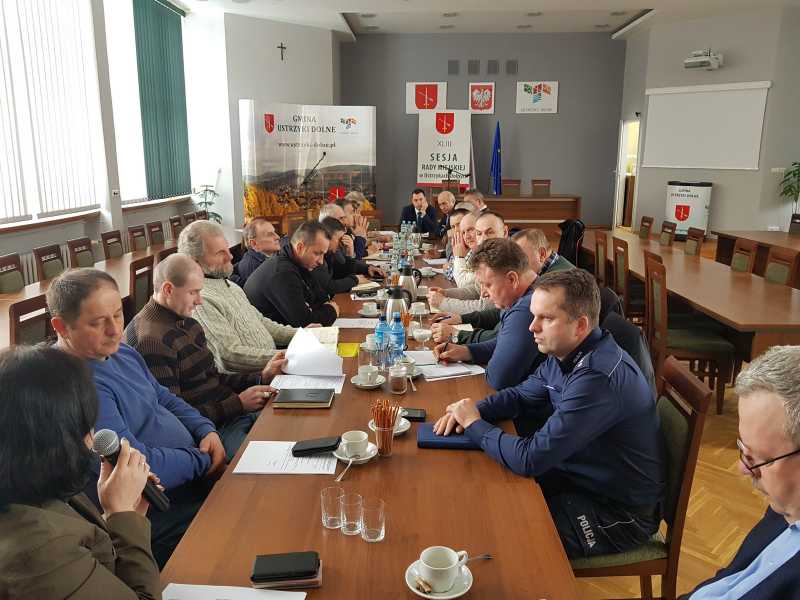Spotkanie z sołtysami gminy Ustrzyki Dolne