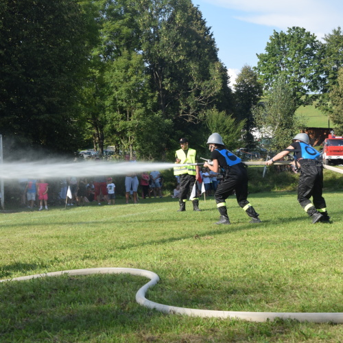 Gminne zawody sportowo-pożarnicze w Łodynie