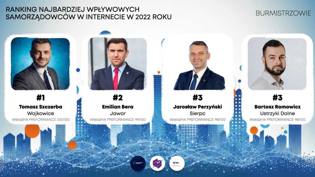Burmistrz Ustrzyk Dolnych wśród najbardziej wpływowych samorządowców w Polsce