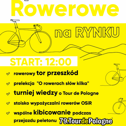 Spotkanie rowerowe podczas 79. Tour de Pologne