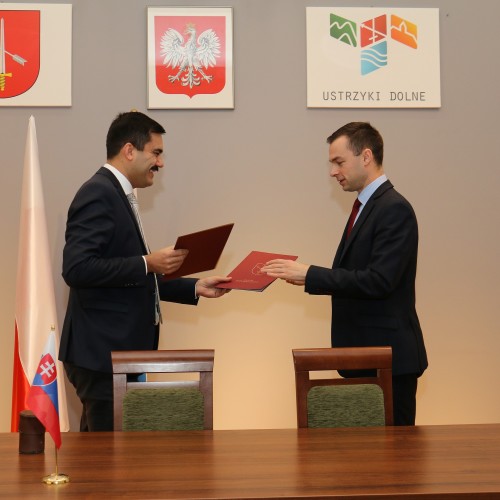 Podpisanie umowy partnerskiej z miastem Filakovo
